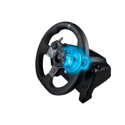 3. Logitech G G920 Czarny USB Kierownica + pedały Analogowy MAC, PC, Xbox