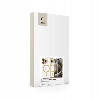 2. Etui Tech-Protect MagFlex MagSafe na iPhone 16 Pro Max - złote