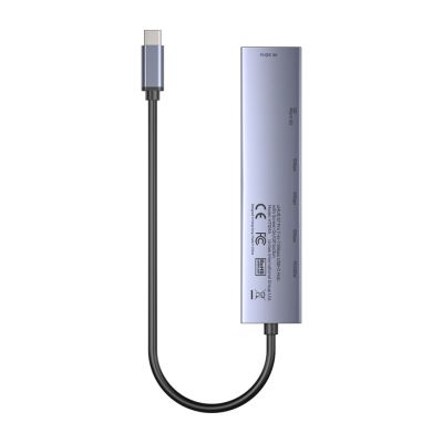 9. UNITEK HUB USB-C 7W1 PD 100W HDMI 2.0 Z PRZYCISKIEM ON/OFF