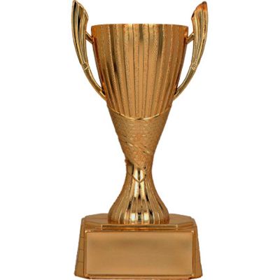 2. Puchar plastikowy brązowy SILA