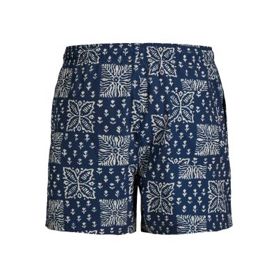 2. Jack&Jones męskie szorty do pływania JPSTMAUI SHELL AOP SWIM SHORTS REG 12291808 PAGEENT BLUE