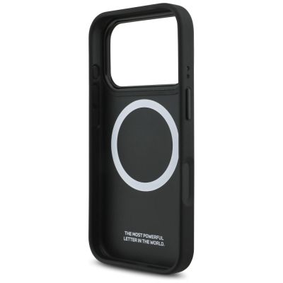 7. Etui BMW M Shape Logo MagSafe na iPhone 17 Pro - czarne