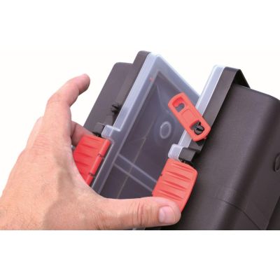 14. PODWÓJNY ORGANIZER SKRZYNKA 64 KOMORY KISTENBERG