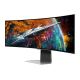 24. Samsung G95SC monitor komputerowy 124,5 cm (49") 5120 x 1440 px Dual QHD OLED Srebrny
