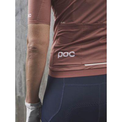 3. Koszulka rowerowa POC W's PRISTINE Jersey - brązowy