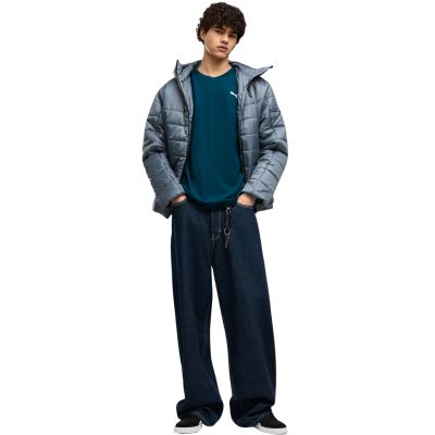 5. Koszulka męska Puma Wardrobe Ess Tee ciemnoniebieska 629644 36