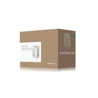 8. Obudowa DeepCool CH170 DIGITAL WH