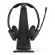 9. Zestaw słuchawkowy Bluetooth ANC z ładowarką EPOS IMPACT 1061T, z hybrydową aktywną redukcją szumów (ANC), kompatybilny z MS Teams