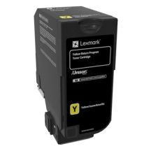 Lexmark 74C20Y0 kaseta z tonerem 1 szt. Oryginalny Żółty