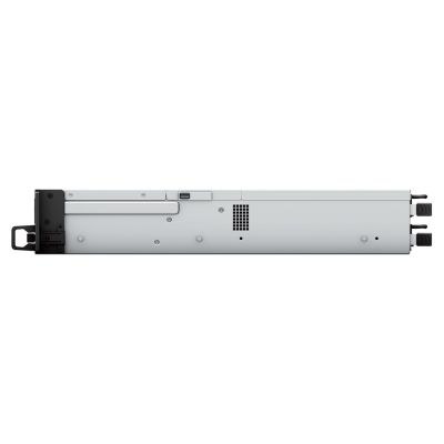 4. NAS Synology RS2423RP+; 2U RACK; 12x (3.5" SATA HDD/2.5" SATA HDD); AMD Ryzen V1780B; 8 GB DDR4 ECC UDIMM (max. 32GB), 2x 1GbE RJ-45, 1x 10GbE RJ-45