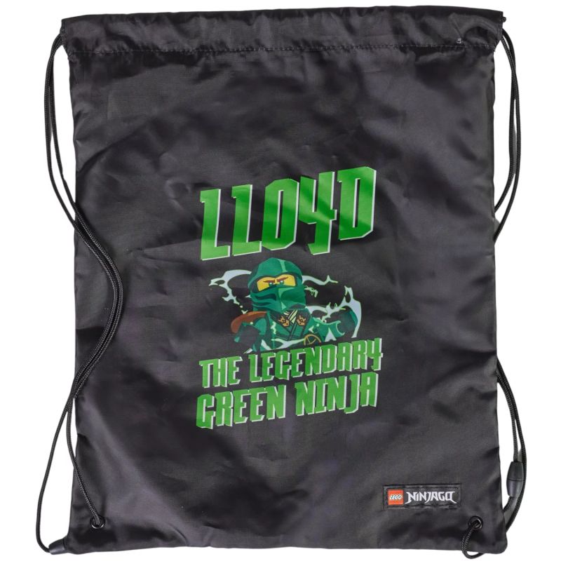 4. LEGO Ninjago Drawstring Bag 20286-2508 Czarne One size