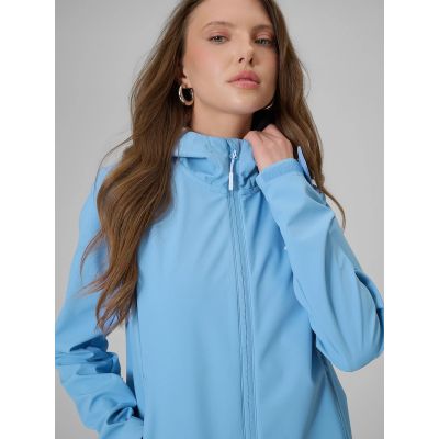 5. Kurtka softshell wiatroodporna membrana 5000 damska 4F 4FRSS26TSOFF627-33S