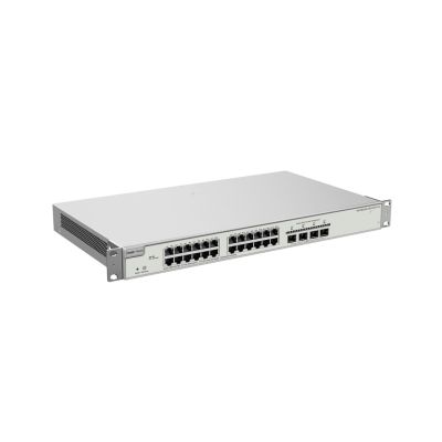 3. Ruijie Networks RG-NBS5200-24GT4XS-P-V2 przełącznik sieciowy Zarządzany L3 Gigabit Ethernet (10/100/1000) Obsługa PoE 1U Szary