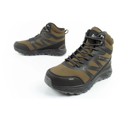 8. Lee Cooper buty męskie zimowe trekkingowe ocieplane wodoodporne zielone