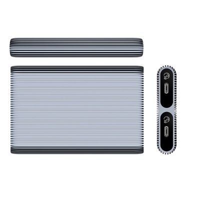 2. Kieszeń dyskowa podwójna Orico AM2C3-2N na dwa dyski M.2 NVME USB-C 3.2 10Gb/s - szara