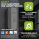 GREENBLUE CZUJNIK TEMPERATURY I WILGOTNOŚCI WIFI, ANDROID/IOS/ALEXA/GOOGLE HOME, 3.0V DC, LR03X2 GB737