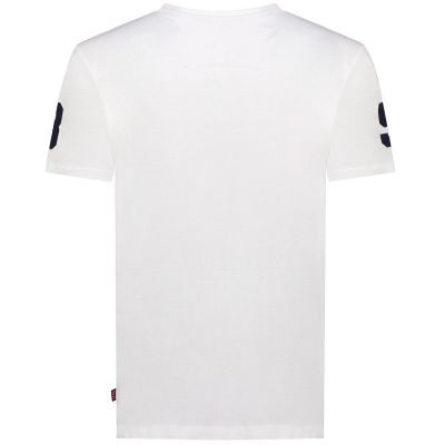 4. Koszulka Geographical Norway Jequestre 254 M SY1305H/GN-White