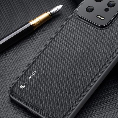 11. Dux Ducis Fino etui do Xiaomi 13 pokrowiec z silikonową ramką szare
