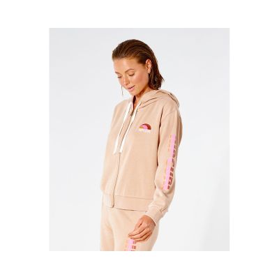 10. Bluza RIP CURL Wave Shapers Zip Through - beżowy