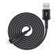 9. Acefast kabel MFI USB - Lightning 1,8m, 2,4A czarny (C4-02 A Black)