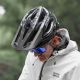 12. Kask rowerowy Rockbros LK-99 na rower górski z regulowanym daszkiem i zapięciem magnetycznym 58-62 cm - tytanowy