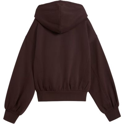 3. Bluza damska Puma Her Relaxed Hoodie brązowa 694027 33