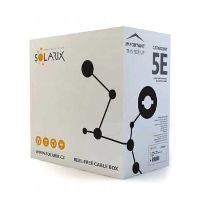 3. Kabel instalacyjny Solarix CAT5E UTP PE FC