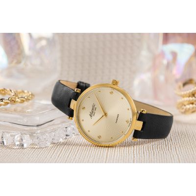 6. Zegarek Damski Atlantic Royal Diamonds 29044.45.37 + BOX
