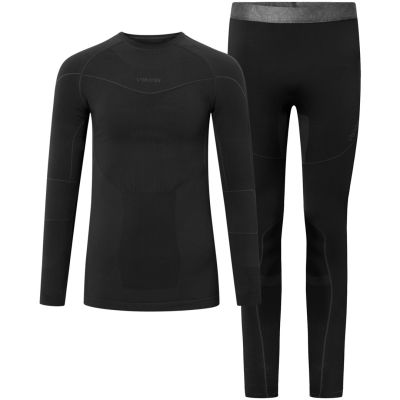 Bielizna męska VIKING Gary Set Bamboo czarna   XXXL