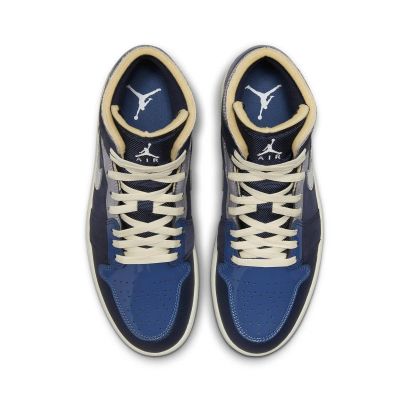 4. Buty męskie Air Jordan 1 Mid SE Craft Obsidian - DR8868-400