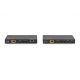 10. Extender HDBaseT KVM Zestaw, 150 m, 4K/60Hz, USB 2.0, PoC, IR, czarny
