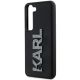 6. Etui Karl Lagerfeld 3D Rubber Glitter Logo na Samsung Galaxy S24 - czarne