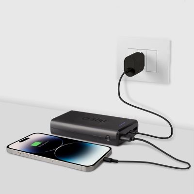 9. Powerbank Puro Fast 20000 mAh 2x USB-A + 1x USB-C - czarny