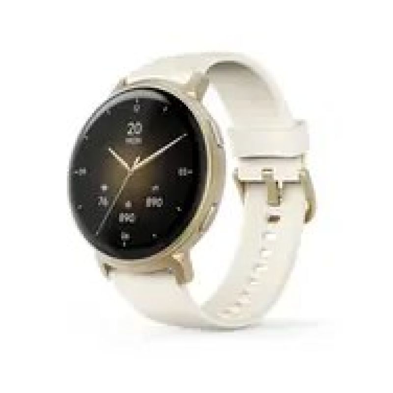 Hama 00178641 smartwatch / zegarek sportowy 3,35 cm (1.32") AMOLED 43 mm Analogowy 466 x 466 px Ekran dotykowy Złoto GPS