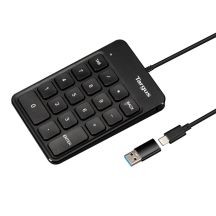 Targus AKP13GL klawiatura numeryczna Uniwersalne USB Czarny