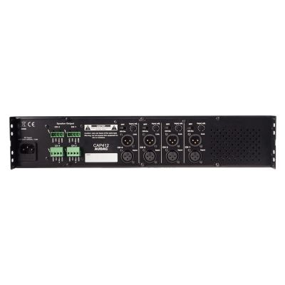2. Wzmacniacz Audac CAP412 keturiu kanalu galios stiprintuvas 4 x 120 W 100V