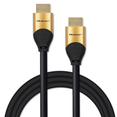 17. QOLTEC KABEL HDMI V2.1 ULTRA HIGH SPEED 8K | 60HZ | 28AWG | GOLD | 3M