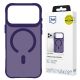 20. Etui 3mk Smoke MagCase na iPhone 17 Pro - fioletowe-półprzezroczyste
