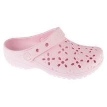 Crocs Classic Floral Cut Out Clog Kids  210943-6ZW Różowe 28/29