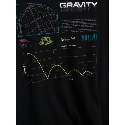 7. T-shirt regular z nadrukiem męski 4F 4FRAW26TTSHM4665-20S