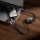 9. Kabel Baseus Free2Draw CB000084 zwijany USB-C - Lightning / USB-C / micro USB 100W 1.1m - czarny