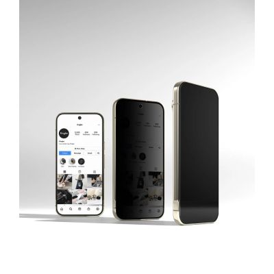 7. Szkło hartowane Ringke Easy Slide Privacy 2-Pack prywatyzujące na Google Pixel Pro 9 Pro / 10 Pro / 11 Pro
