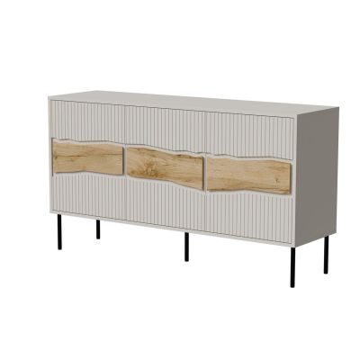 2. Komoda INSERTO 3D 143,5x40x80 kaszmir + LED