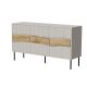 2. Komoda INSERTO 3D 143,5x40x80 kaszmir + LED