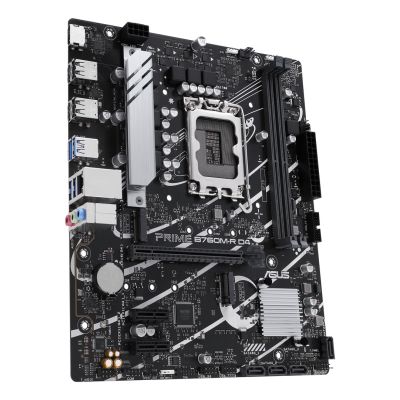 4. ASUS PRIME B760M-R D4 Intel B760 LGA 1700 micro ATX