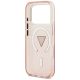 7. Etui Guess IML Gradient Triangle Logo MagSafe na iPhone 17 Pro - różowe