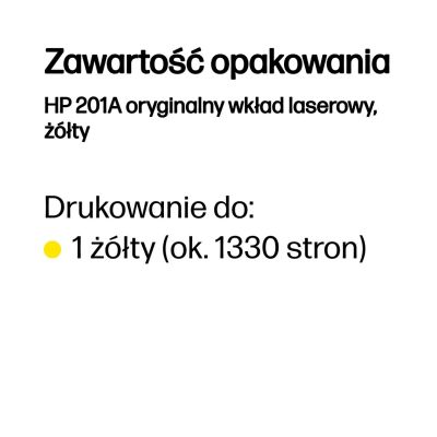 2. TONER CARTRIDGE 201A YELLOW/.