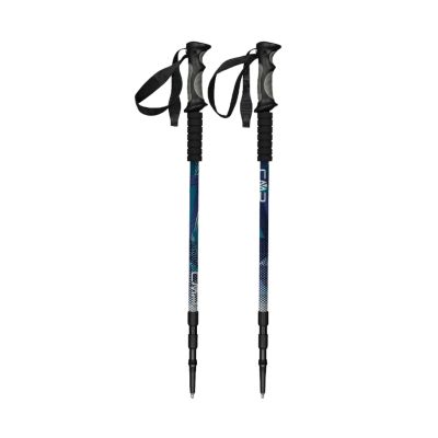 3. Kijki trekkingowe CMP Bern Trekking Poles czarno-niebieskie 3B36297 M916