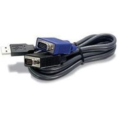 TRENDnet KVM Kabel USB /VGA 5m