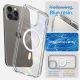 9. Etui Spigen Ultra Hybrid Mag z MagSafe na iPhone 14 Pro - przezroczysto-białe